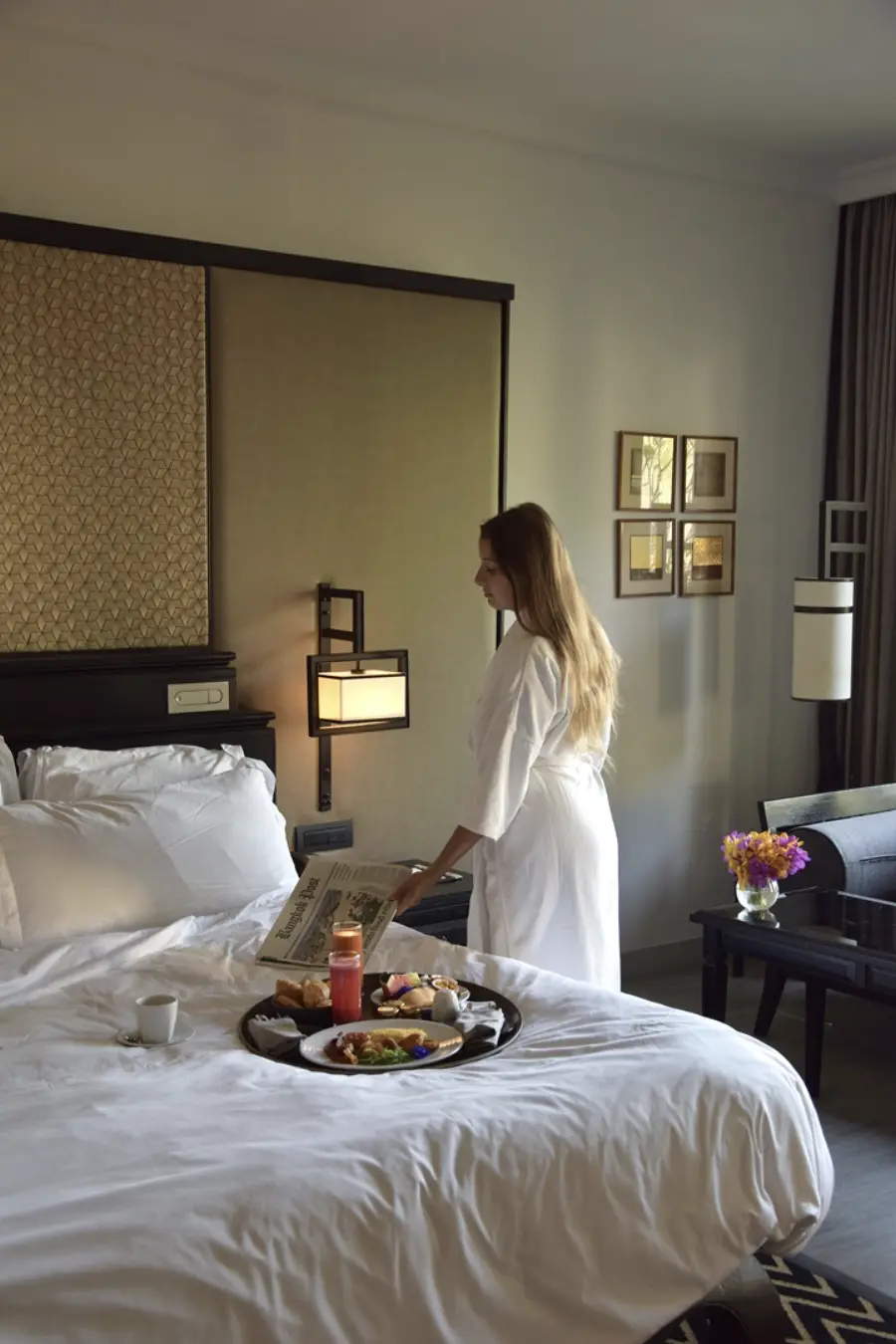 Luxury hotel stay